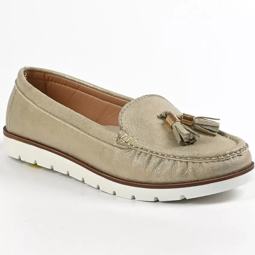 Mocassins | VICE VERSA Mocassins Femme Dore