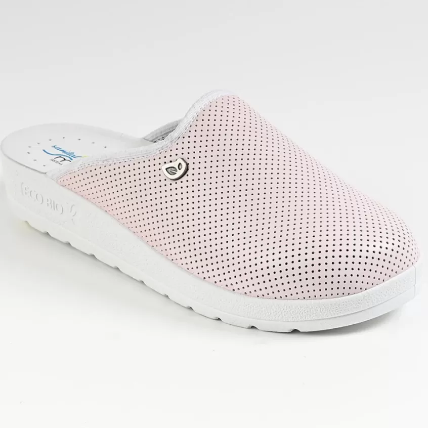 Chaussures Confort | ECO BIO SANITAL Mules Femme Eco Bio Memorisy Rose