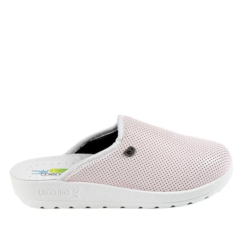 Chaussures Confort | ECO BIO SANITAL Mules Femme Eco Bio Memorisy Rose