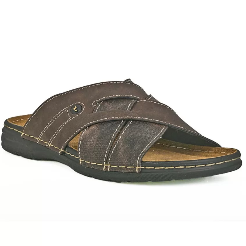 Mules, Tongs | ARIZONA Mules Homme Marron